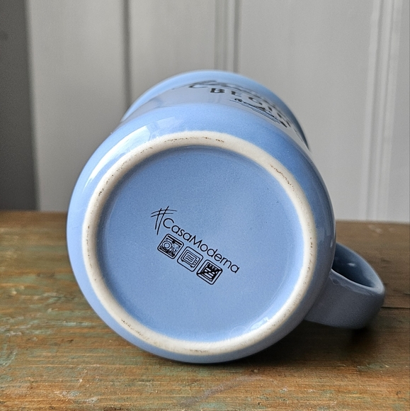 The Adventure Begins Canoe Blue and White CasaModerna Mug - Picture 6 of 8